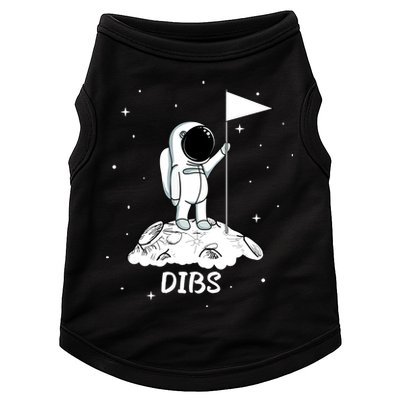 Dibs Flag On Moon Astronaut Doggie Tank