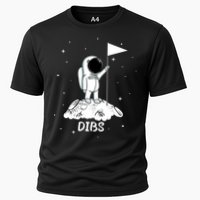 Dibs Flag On Moon Astronaut Performance Shirt
