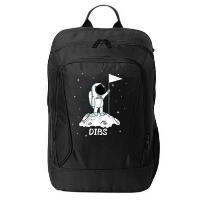Dibs Flag On Moon Astronaut City Backpack