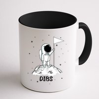 Dibs Flag On Moon Astronaut Mug
