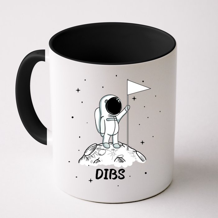 Dibs Flag On Moon Astronaut Mug