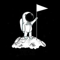 Dibs Flag On Moon Astronaut Mug