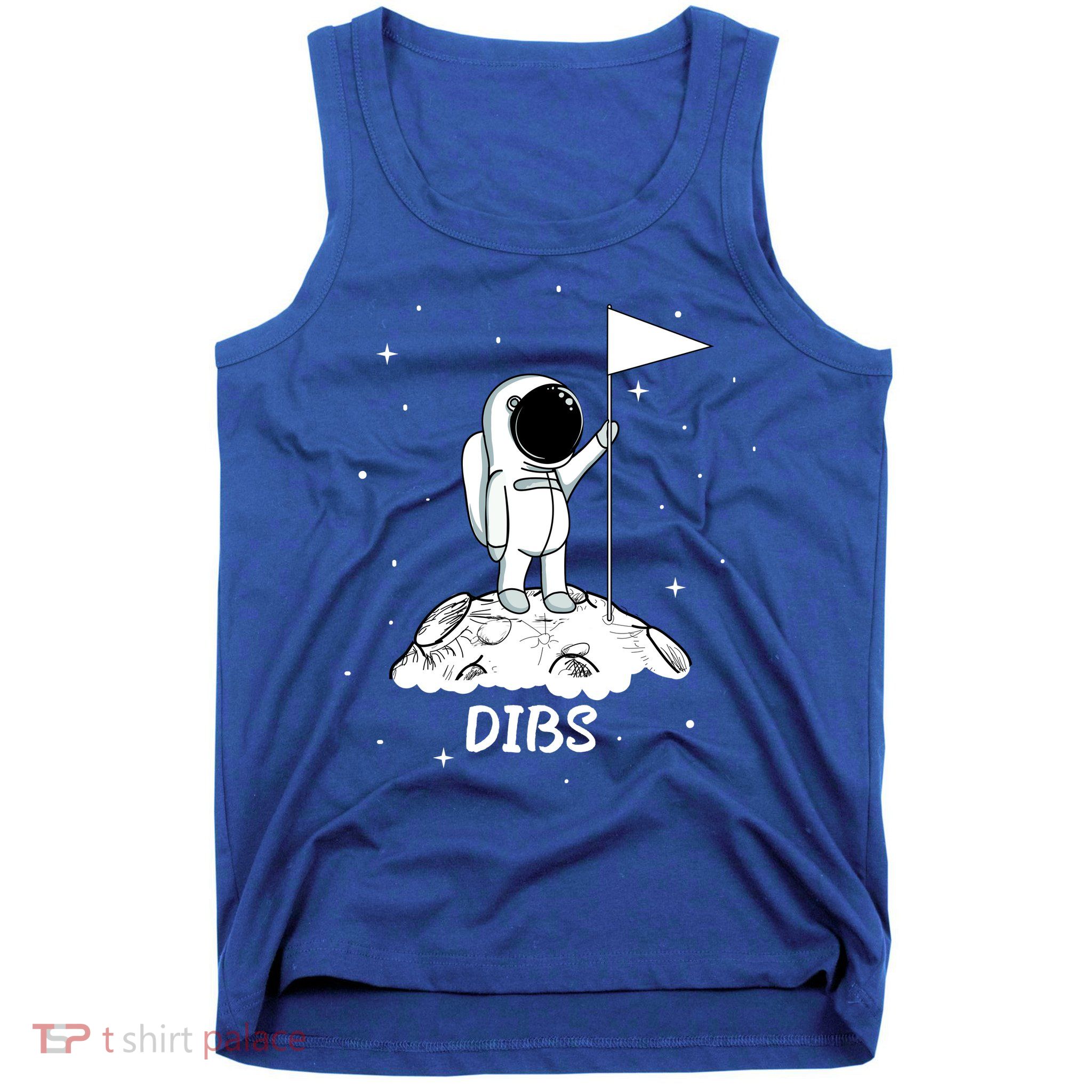Dibs Flag On Moon Astronaut Tank Top