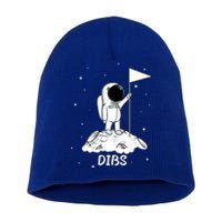 Dibs Flag On Moon Astronaut Short Acrylic Beanie