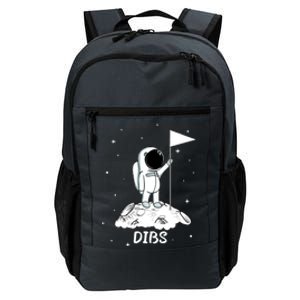 Dibs Flag On Moon Astronaut Daily Commute Backpack