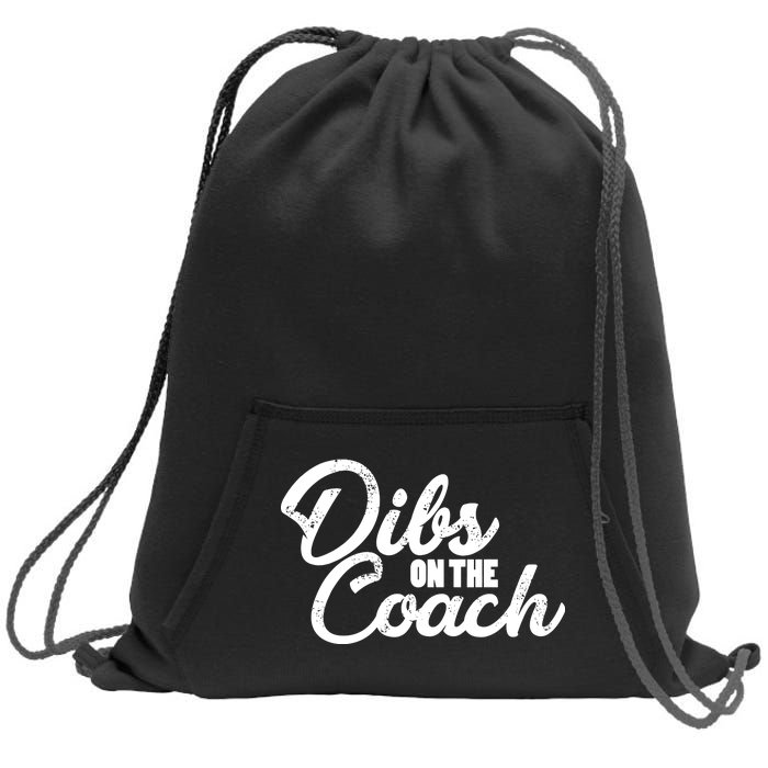 Dibs On The Coach Sweatshirt Cinch Pack Bag