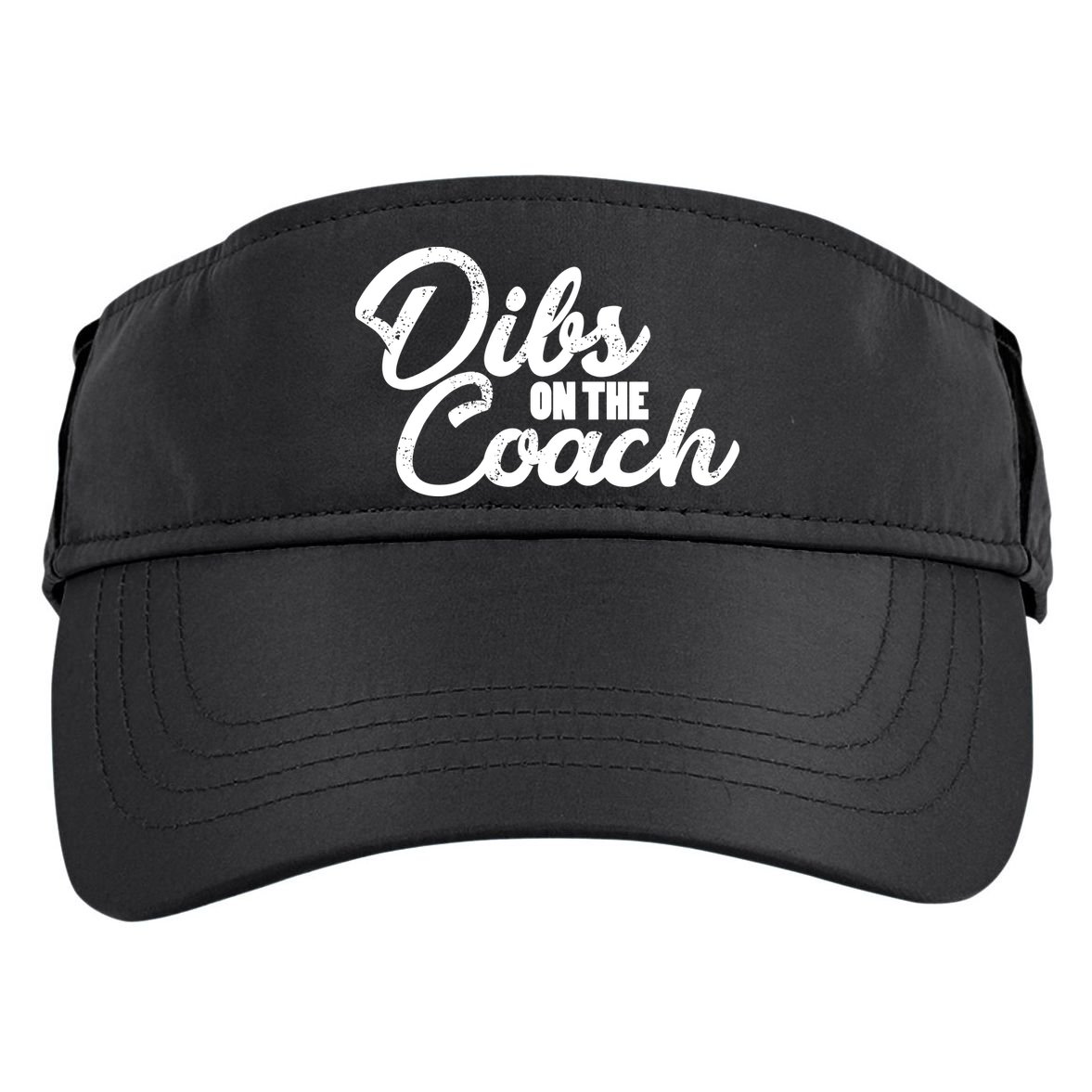 Dibs On The Coach Adult Drive Performance Visor