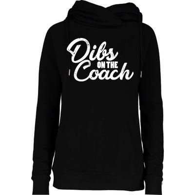 Dibs On The Coach Womens Funnel Neck Pullover Hood