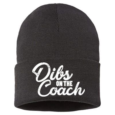 Dibs On The Coach Sustainable Knit Beanie