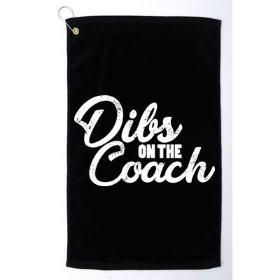 Dibs On The Coach Platinum Collection Golf Towel