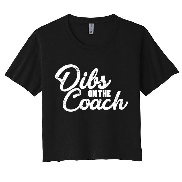 Dibs On The Coach Crop Top