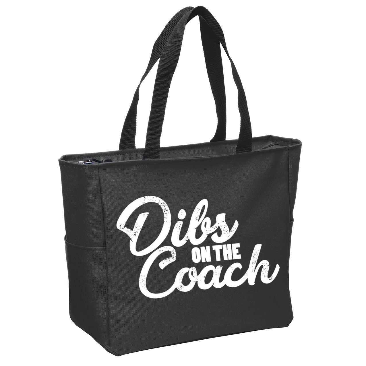 Dibs On The Coach Zip Tote Bag