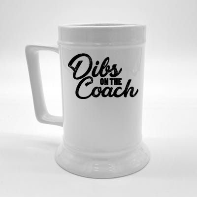 Dibs On The Coach Beer Stein