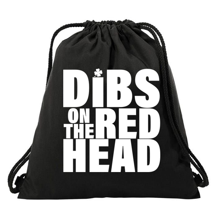 Dibs On The Redhead Drawstring Bag