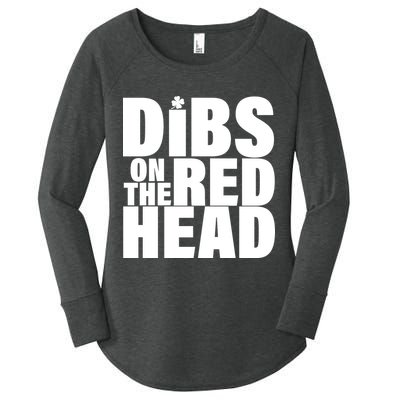 Dibs On The Redhead Women's Perfect Tri Tunic Long Sleeve Shirt
