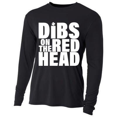 Dibs On The Redhead Cooling Performance Long Sleeve Crew