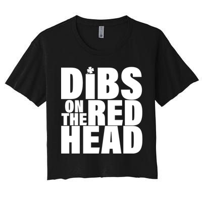 Dibs On The Redhead Crop Top