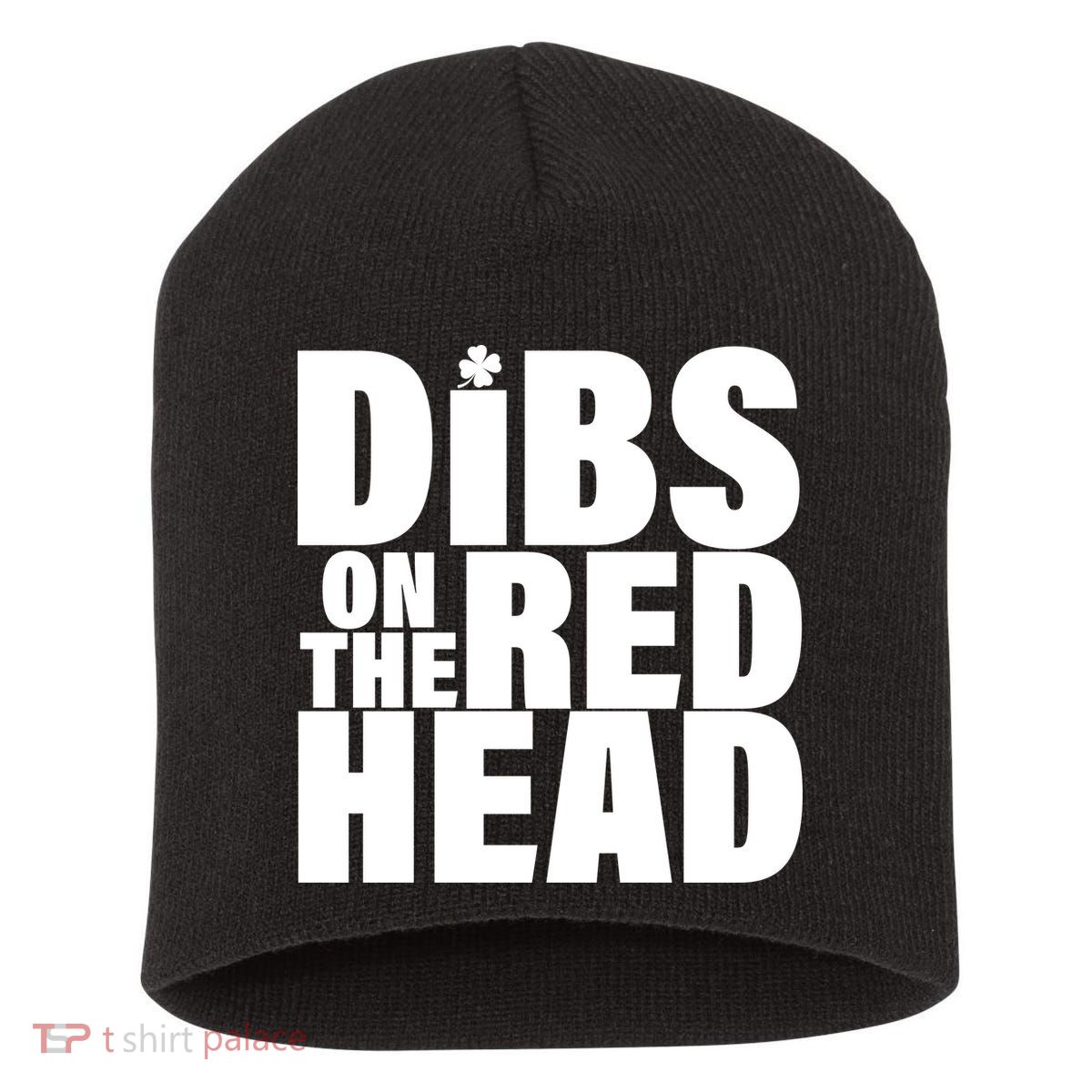 Dibs On The Redhead Short Acrylic Beanie