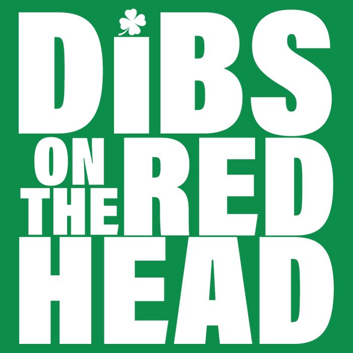 Dibs On The Redhead Long Sleeve Shirt