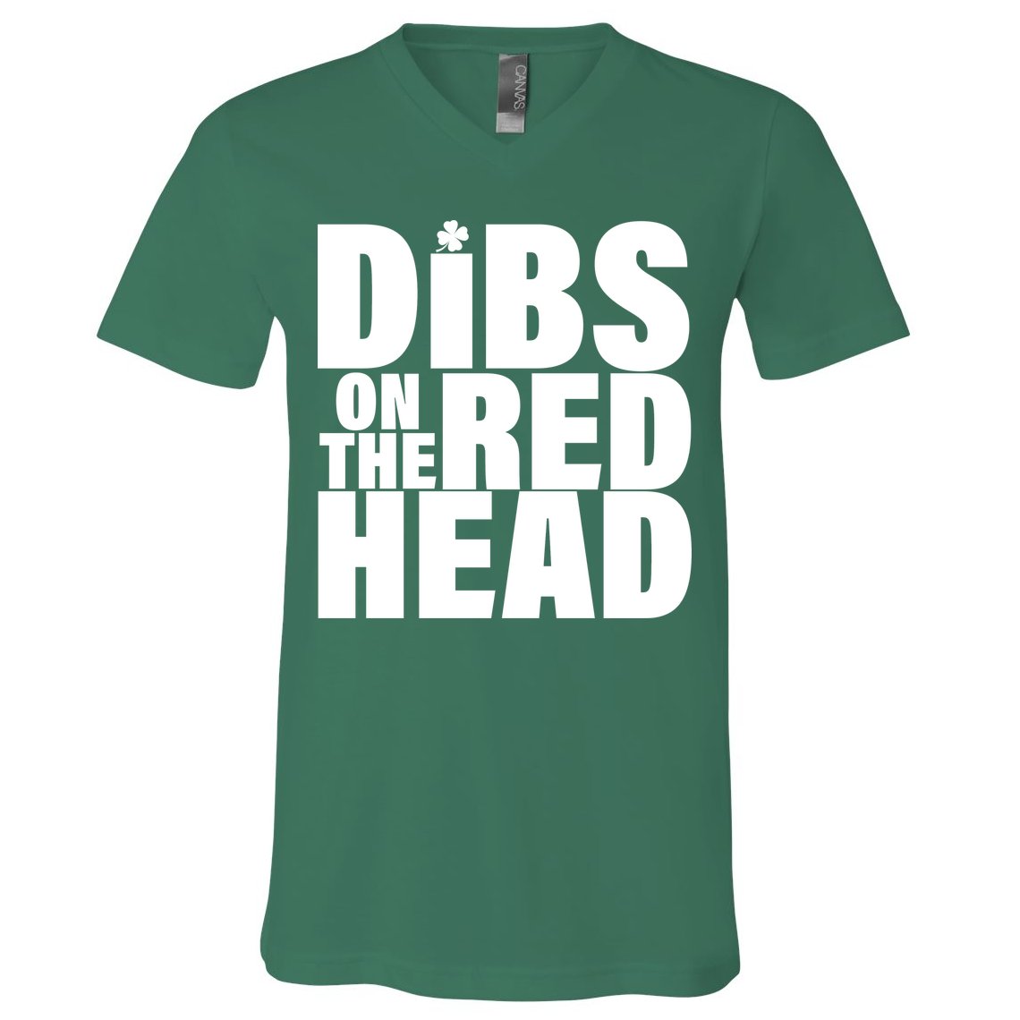 Dibs On The Redhead V-Neck T-Shirt