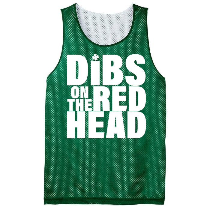 Dibs On The Redhead Mesh Reversible Basketball Jersey Tank