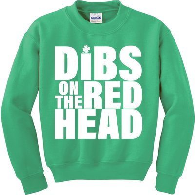 Dibs On The Redhead Kids Sweatshirt