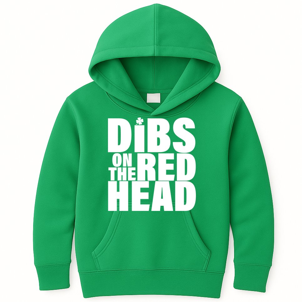 Dibs On The Redhead Kids Hoodie
