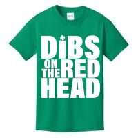 Dibs On The Redhead Kids T-Shirt