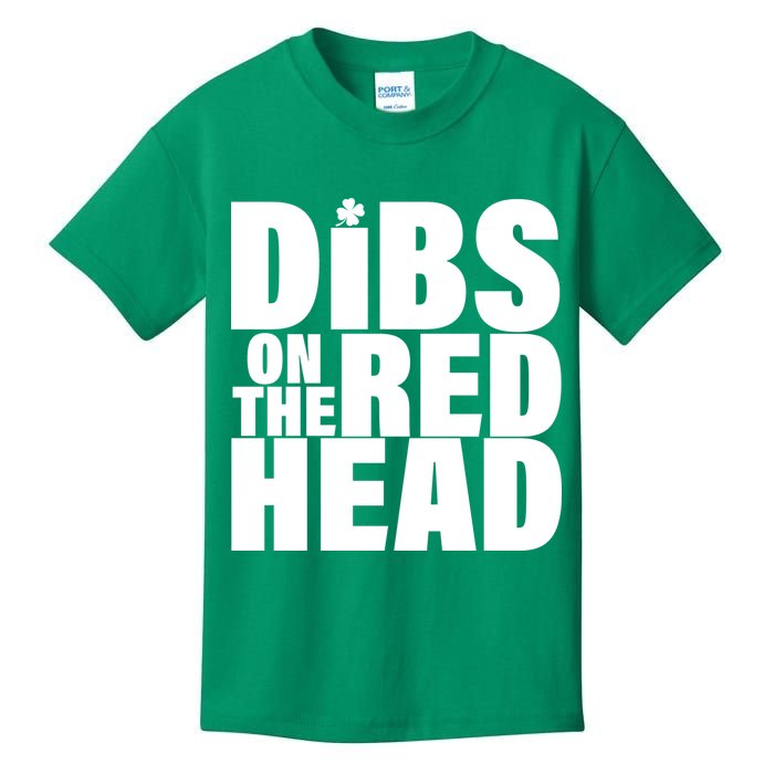 Dibs On The Redhead Kids T-Shirt