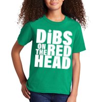 Dibs On The Redhead Kids T-Shirt