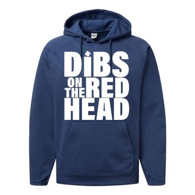 Dibs On The Redhead Performance Fleece Hoodie