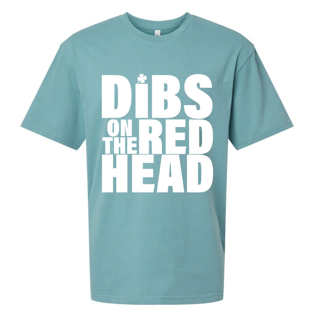 Dibs On The Redhead Sueded Cloud Jersey T-Shirt