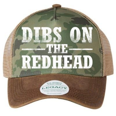 Dibs On The Redhead St. Patrick's Day Legacy Tie Dye Trucker Hat