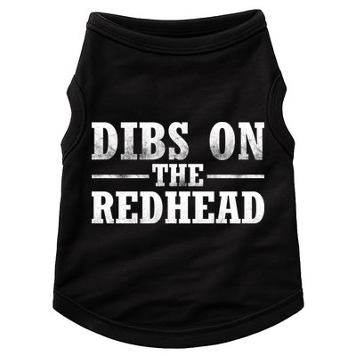 Dibs On The Redhead St. Patrick's Day Doggie Tank