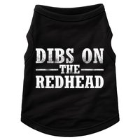 Dibs On The Redhead St. Patrick's Day Doggie Tank