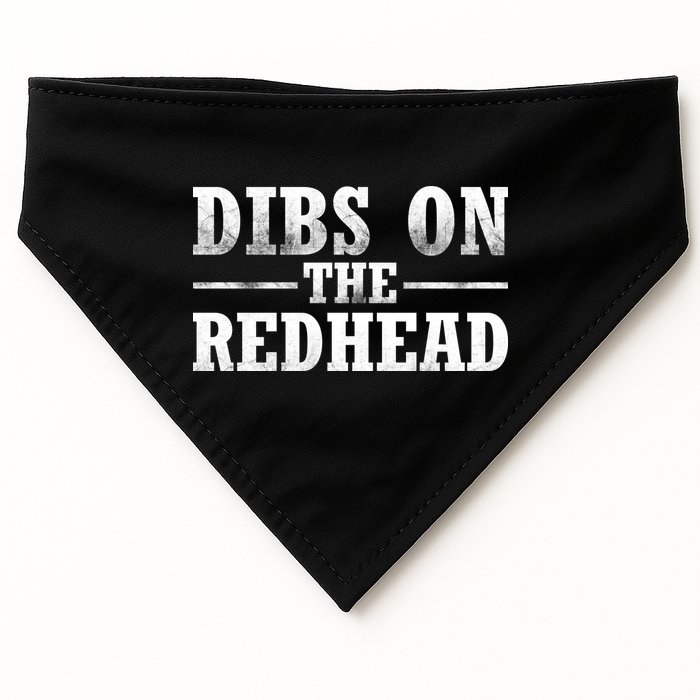 Dibs On The Redhead St. Patrick's Day USA-Made Doggie Bandana