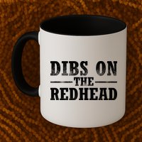 Dibs On The Redhead St. Patrick's Day Mug