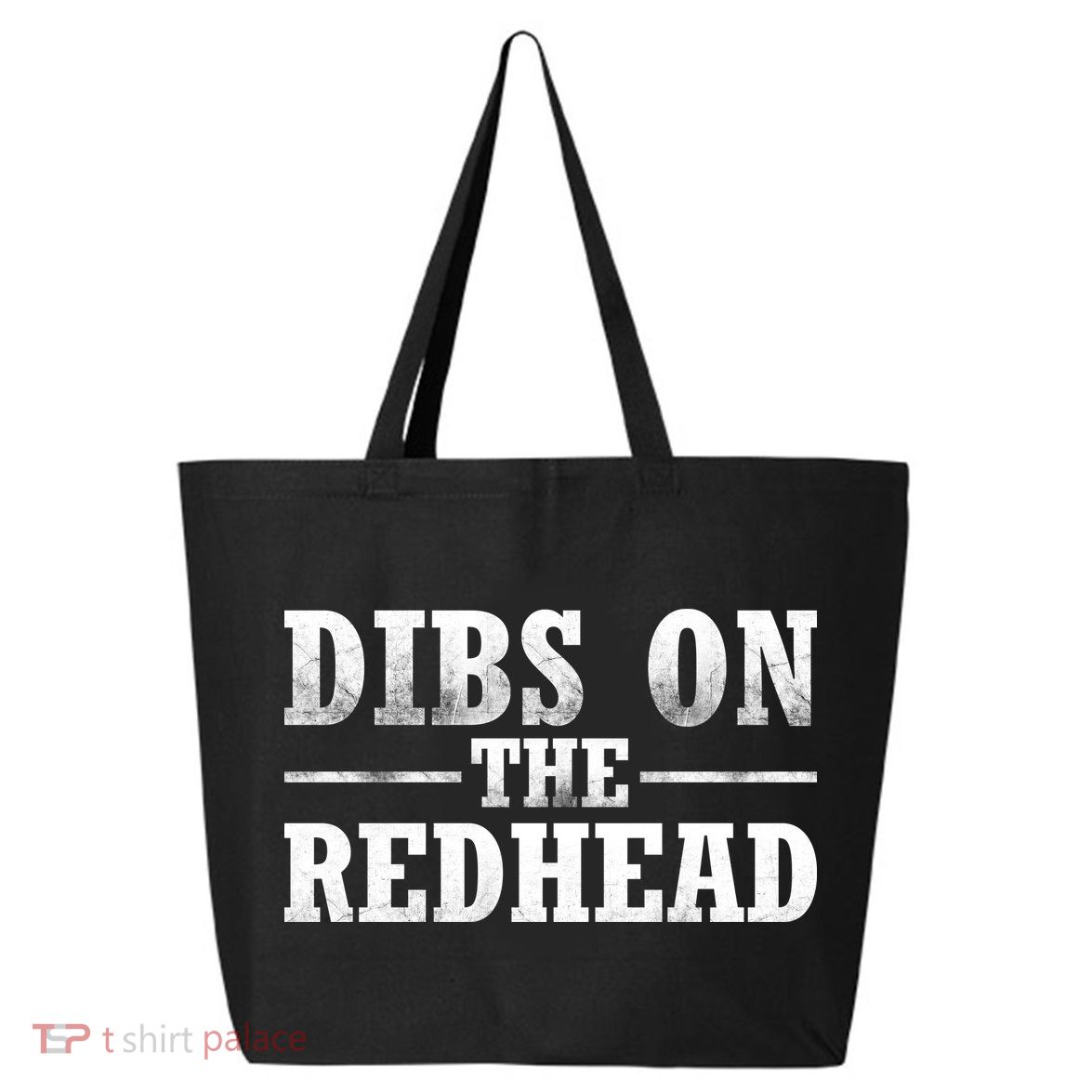 Dibs On The Redhead St. Patrick's Day 25L Jumbo Tote