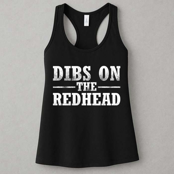 Dibs On The Redhead St. Patrick's Day Womens Tank Top