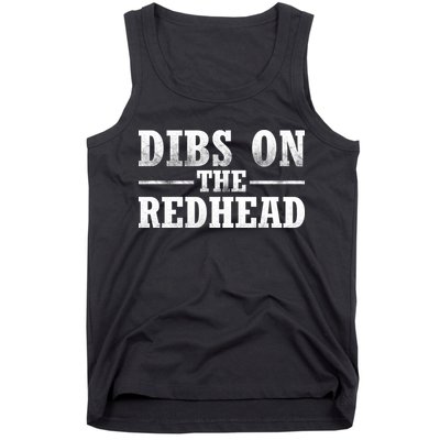 Dibs On The Redhead St. Patrick's Day Tank Top