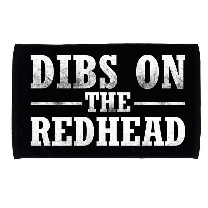 Dibs On The Redhead St. Patrick's Day Microfiber Hand Towel