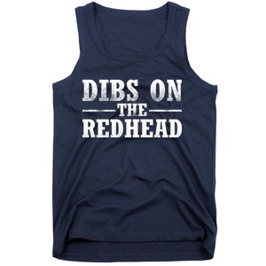 Dibs On The Redhead St. Patrick's Day Tank Top