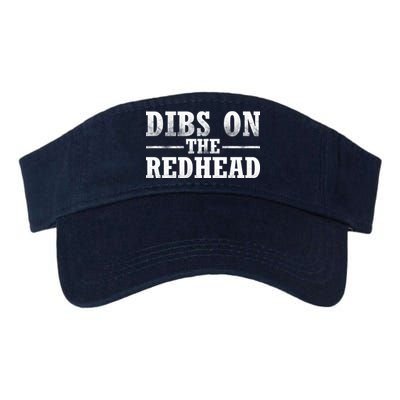 Dibs On The Redhead St. Patrick's Day Valucap Bio-Washed Visor