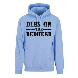 Dibs On The Redhead St. Patrick's Day Unisex Surf Hoodie