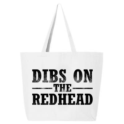 Dibs On The Redhead St. Patrick's Day 25L Jumbo Tote