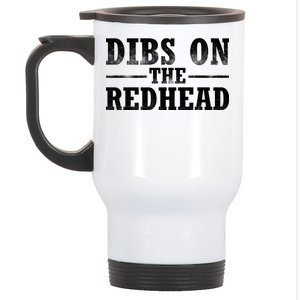 Dibs On The Redhead St. Patrick's Day Stainless Steel Travel Mug