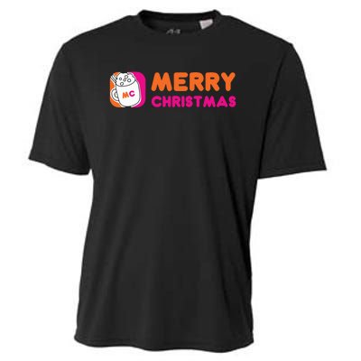 Dunkin Inspired Christmas Cooling Performance Crew T-Shirt