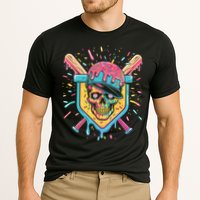 Drip Ice Cream Skull Cooling Performance Crew T-Shirt