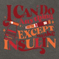 Diabetic I Can Do Anything Except Make Insulin Cotton Canvas Backpack