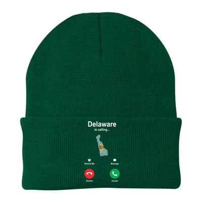 Delaware Is Calling Gift Knit Cap Winter Beanie